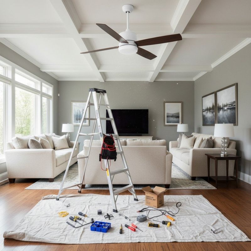 Local Ceiling Fan Repair pros at work