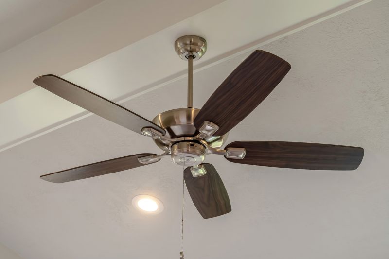 Stylish Ceiling Fan in Bedroom