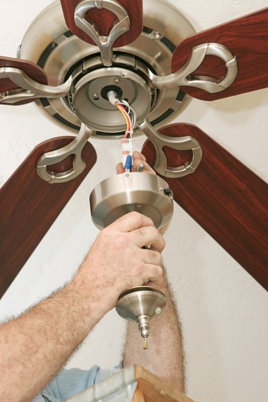 Ceiling Fan Wiring Process